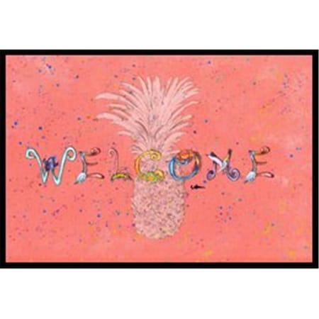 Carolines Treasures Pineapple Indoor Or Outdoor Doormat, 24 x 36 in. CA75148